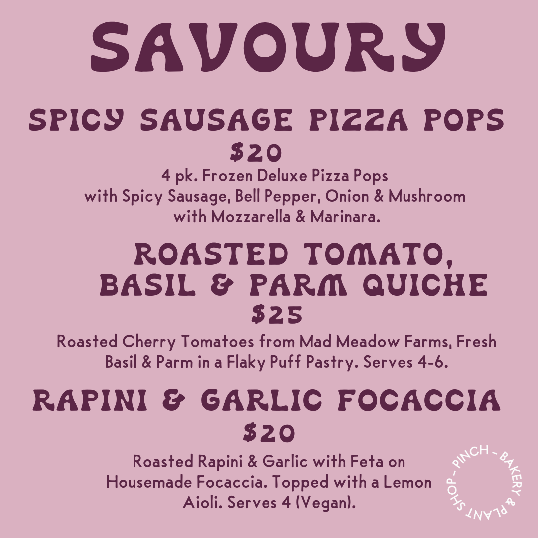 Roasted Tomato, Basil & Parm Quiche