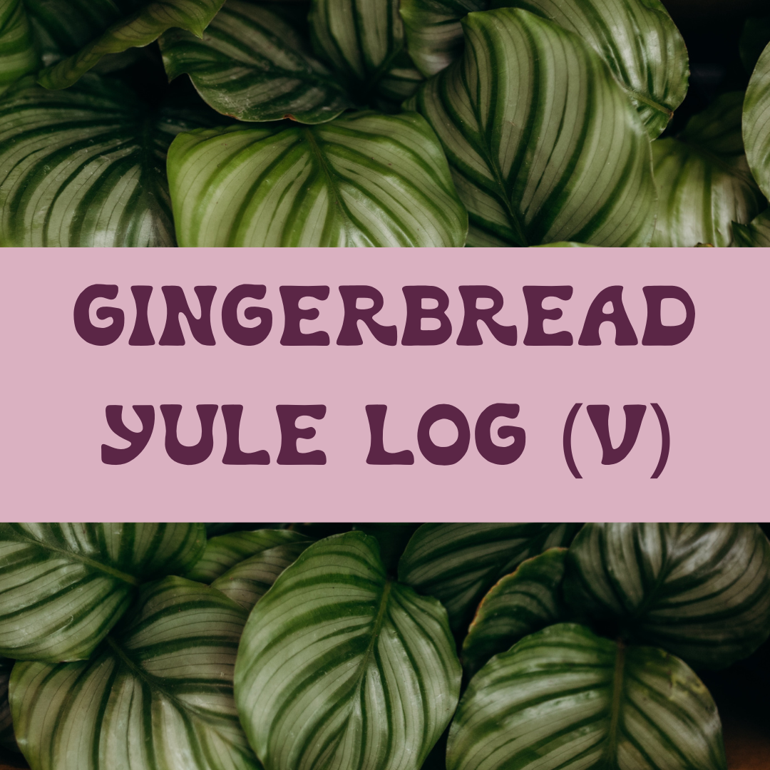 Gingerbread Yule Log (v)