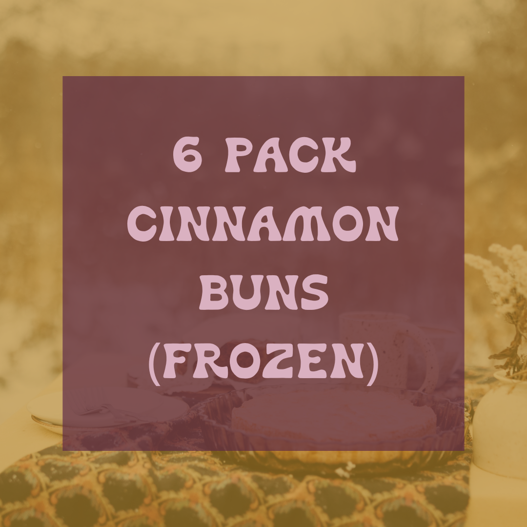 PREORDER - 1/2 Dozen Cinnamon Buns (Frozen)