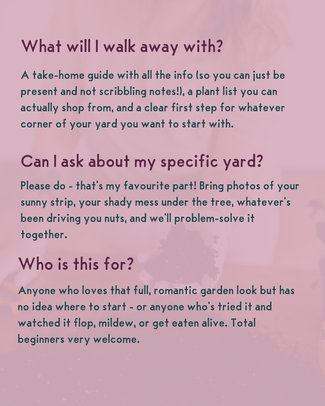 The Hamilton Cottage Garden