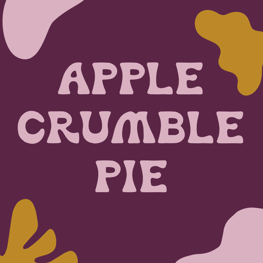 PREORDER - Apple Crumble Pie (V)