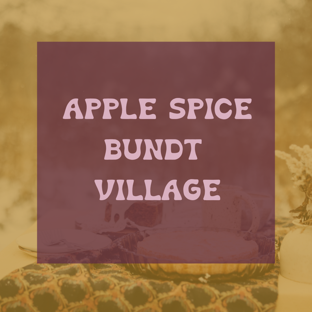 PREORDER - Mini Bundt Village