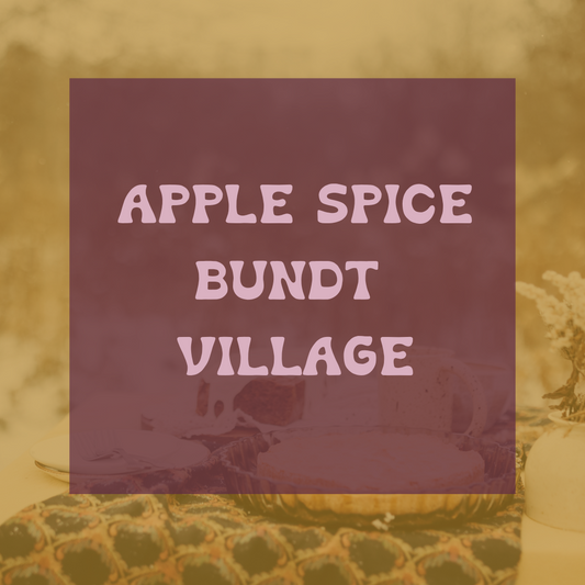 PREORDER - Mini Bundt Village